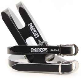 MKS* fit-α sprits leather double strap (black) - BLUE LUG GLOBAL