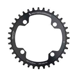 WOLF TOOTH COMPONENTS* drop stop chainring (PCD104) - BLUE