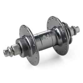PHILWOOD* high flange track hub rear (gunmetal/fix&free) - BLUE