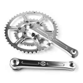 VELO ORANGE* grand cru 50.4bcd double crankset (silver