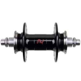 PHIL WOOD* high flange track hub rear (black/double cog) - BLUE