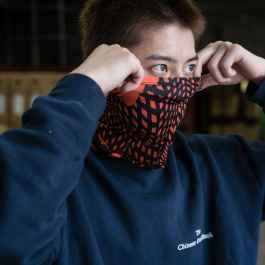 スーパーセール MASH* noise neck gaiter (orange) - BLUE LUG GLOBAL ONLINE STORE Clothing