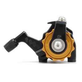 『3年保証』 PAUL* klamper flat mount disc calliper (black/orange) - BLUE パーツ
