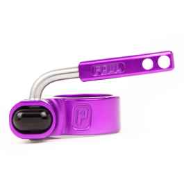 PAUL* quick release seatpost collar (purple) - BLUE LUG