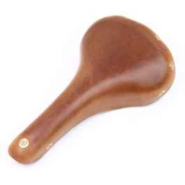 BERTHOUD* aspin leather saddle (natural) - BLUE LUG GLOBAL