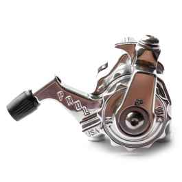 PAUL* klamper flat mount disc calliper (polish) - BLUE LUG