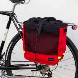 BLUE LUG ブルーラグ　grocery pannier BLUE LUG* grocery pannier (all black) - BLUE LUG GLOBAL