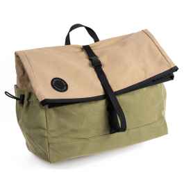 アクセサリー FAIRWEATHER brompton bag wax mocha/green FAIRWEATHER* brompton bag (wax mocha/green) - BLUE LUG GLOBAL