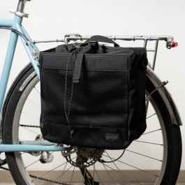 BLUE LUG* grocery pannier (all black) - BLUE LUG GLOBAL ONLINE STORE