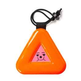 PEACE SPORTS×BLUE LUG* chubby triangle reflector (orange) - BLUE