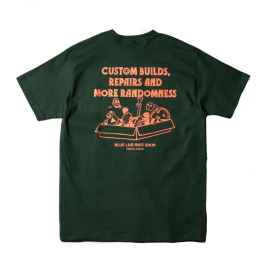 BLUE LUG* all-star shop t-shirt (forest green) - BLUE LUG GLOBAL