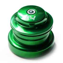 PHIL WOOD* 1.5 tapered headset (green) - BLUE LUG GLOBAL ONLINE STORE