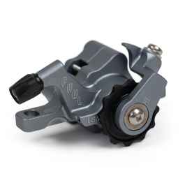 PAUL* klamper post mount disc calliper (silver) - BLUE LUG