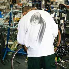 PHILWOOD* spoke head long sleeve t-shirt - BLUE LUG GLOBAL