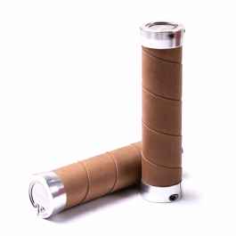 Brooks Slender Leather Bike Grips