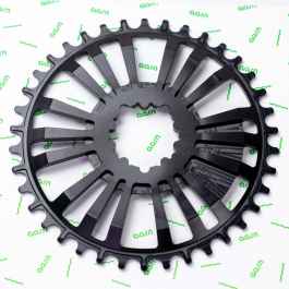 AARN* track chainring (black) - BLUE LUG GLOBAL ONLINE STORE