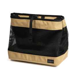 BLUE LUG* brompton basket bag (beige) - BLUE LUG GLOBAL ONLINE STORE