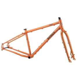 SURLY* pugsley frame&fork set (candied yam orange) - BLUE