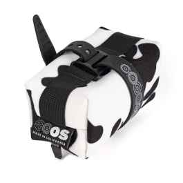 OUTER SHELL ADVENTURE* mini saddlebag (cow) - BLUE LUG