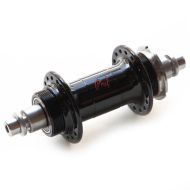 PHILWOOD* low flange track hub front (black) - BLUE LUG