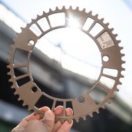 AARN* track chainring (silver) - BLUE LUG GLOBAL ONLINE STORE