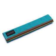 BLUE LUG* the messenger bag half (black/reflector) - BLUE