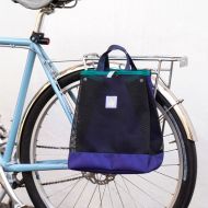 BLUE LUG* 3way pannier (mesh navy) - BLUE LUG GLOBAL ONLINE STORE