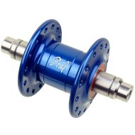 PHILWOOD* narrow flange hub front (green/28h) - BLUE LUG GLOBAL 