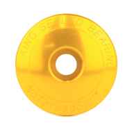 *CHRIS KING* stem cap (gold)