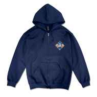 *BLACK MOUNTAIN CYCLES* frog zip hoodie (navy)