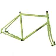 高い素材 SURLY* BLUE - Soup) Lime (Pea frame 700c trucker disc new パーツ