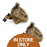 *EQUAL* flat mount disc brake set (kashima coat)