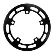 *BLUE LUG* MX chainring guard (black)