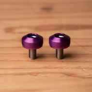 *BLUE LUG* bumpy crank cap set (purple)