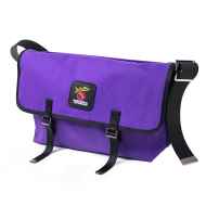DE MARTINI* 3602 messenger bag (canvas black) - BLUE LUG