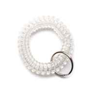 *SUPER COIL* wrist key coil (clear)