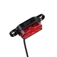SON NABENDYNAMO* rear light rack mount (silver) - BLUE LUG