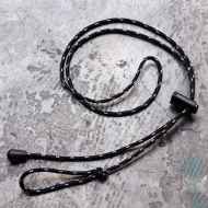 *BLUE LUG* multi shoulder cord (black)