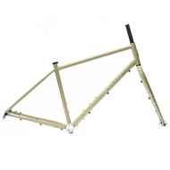 *SINGULAR CYCLES* gryphon frame set (steel gray)