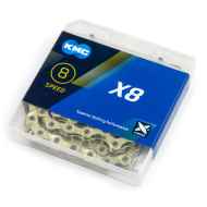 *KMC* X8 chain (gold)