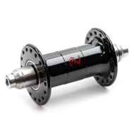 PHILWOOD* low flange track hub rear (black) - BLUE LUG