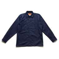 *BLUE LUG* box cut mechanic shirt (navy)