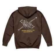 *BLUE LUG* mks pretzel zip hoodie (brown)
