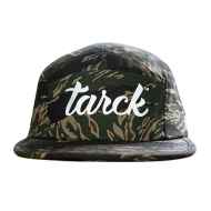 *AFFINITY CYCLES* tarck reflective 5 panel cap (tiger camo)