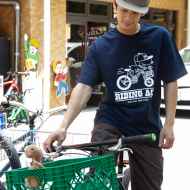 *BLUE LUG* riding ace t-shirt (navy)