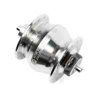 *SHUTTER PRECISION* SV-8-FC dynamo hub for Brompton (silver/28H)