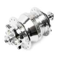 *SHUTTER PRECISION* SD-8 dynamo disk hub (silver/32h)