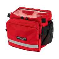 *LONE PEAK* alta handle bar bag (red)