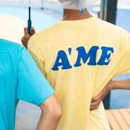 *A'ME* bubble front logo t-shirt