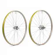 *CRUST BIKES* dynamo&rim brake wheelset (HA/100/130mm)
